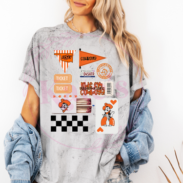 Cowboys Matchbox Colorblast Tee